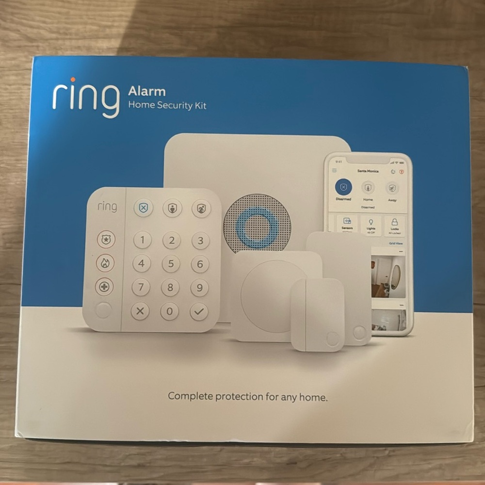 Ring 8 Piece Security Alarm System